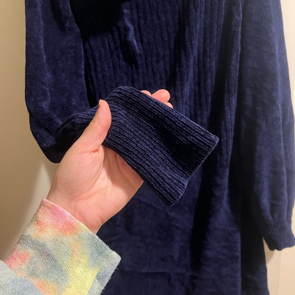 Sz medium Free People Deep Blue Backless Dress - Picture 5 of 6